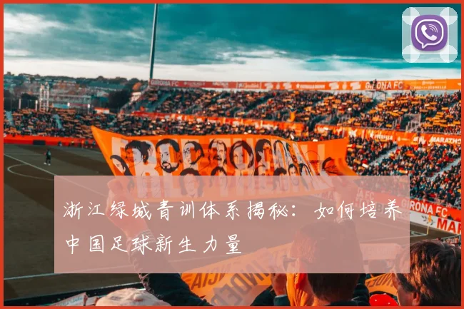 浙江绿城青训体系揭秘：如何培养中国足球新生力量