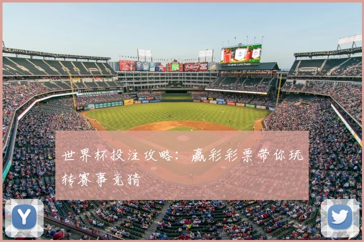 世界杯投注攻略:赢彩彩票带你玩转赛事竞猜